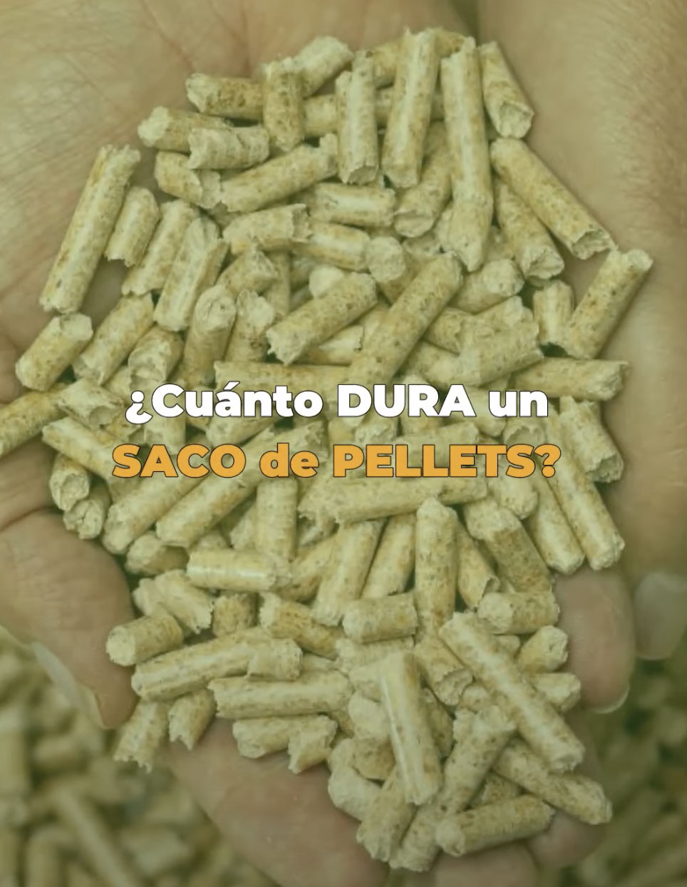 Cuanto dura un saco de pellets?